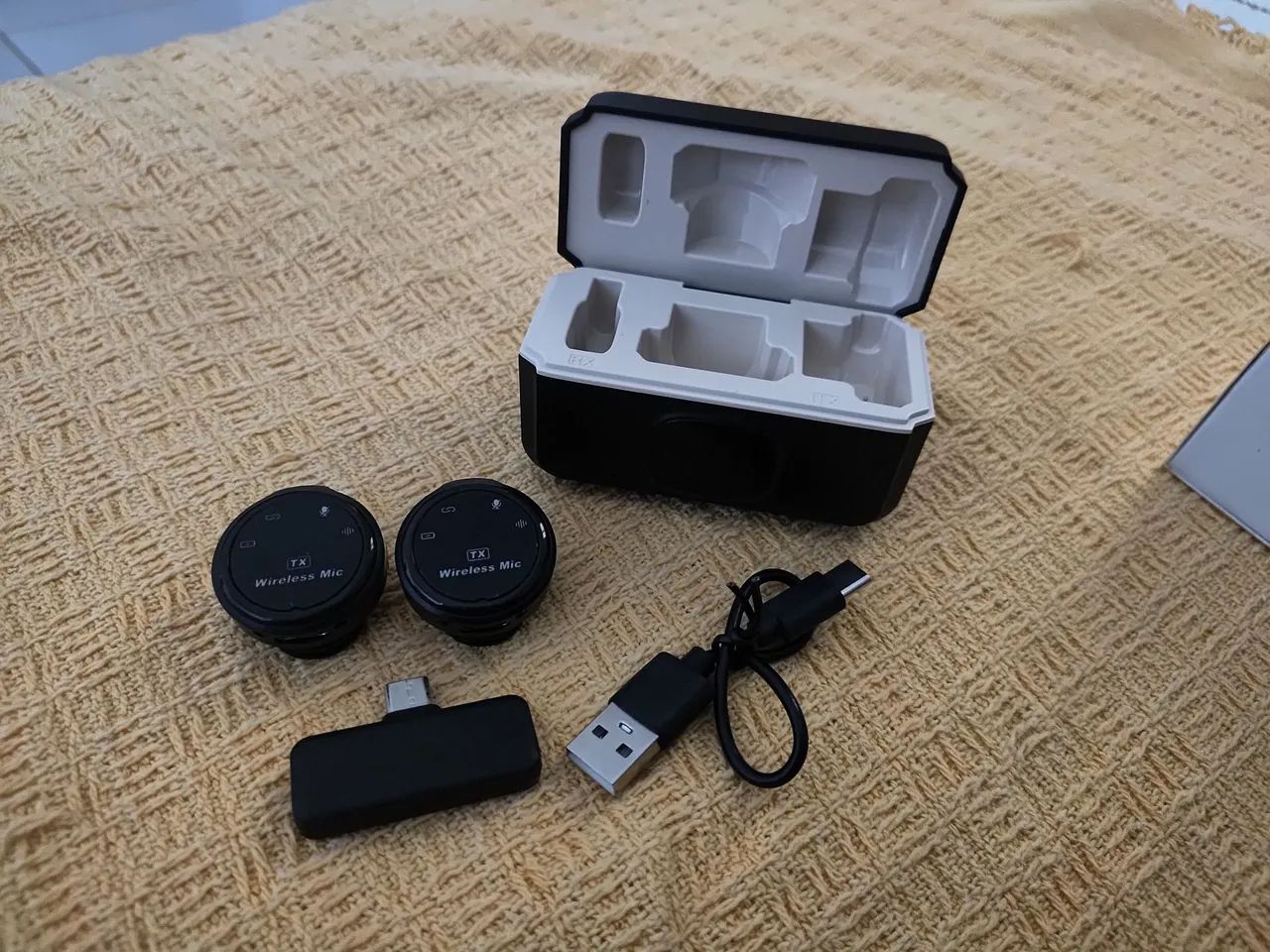 MICROFONE LAPELA SEM FIO. R$ 60,00 - Foto 2