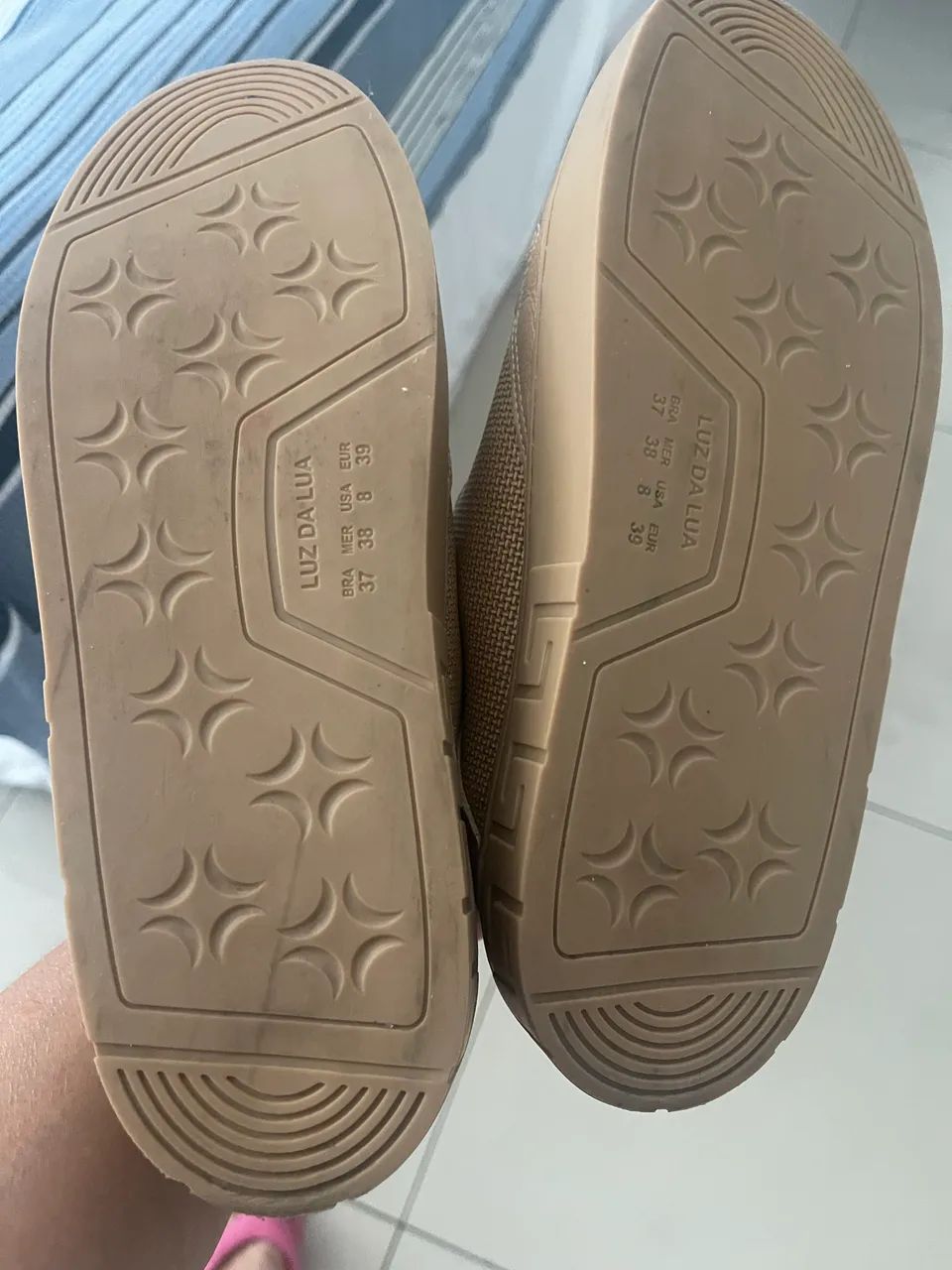 Tênis Luz da Lua ( 37 ) ?usado só 1 vez ? - Foto 2