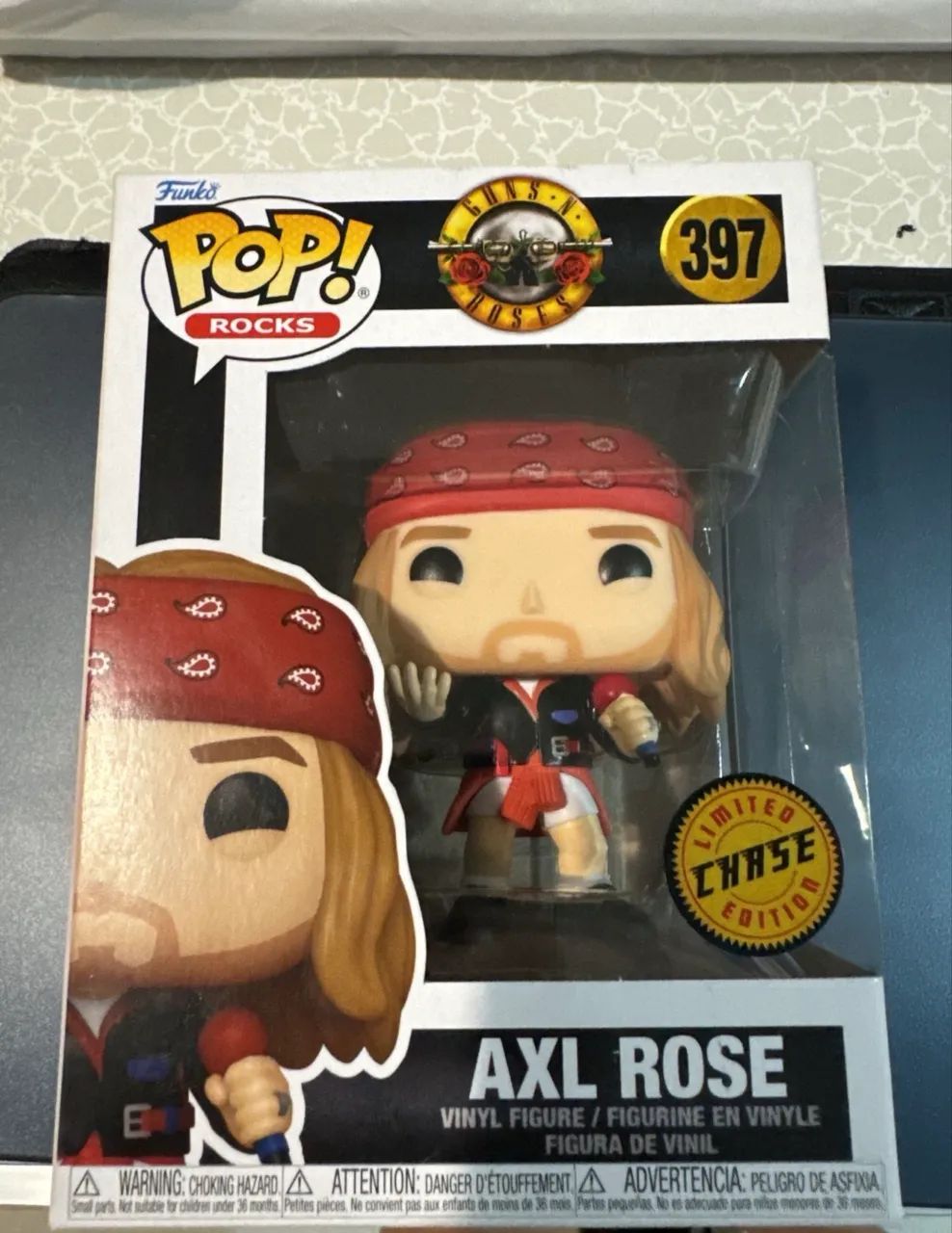Funko Pop Axl Rose #397 Chase 