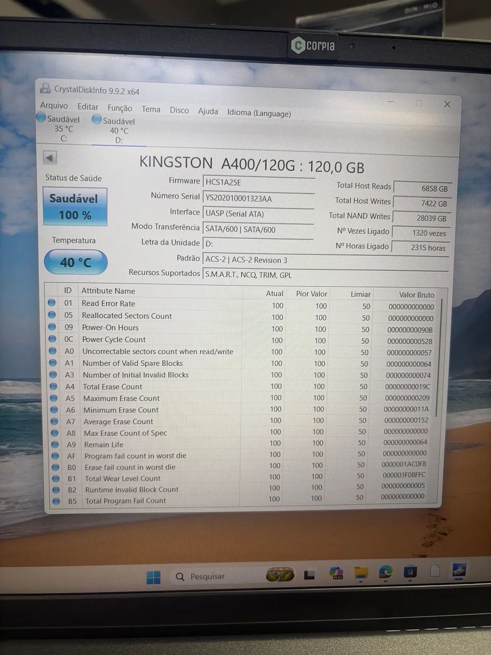 SSD Kingston 120 - Foto 3