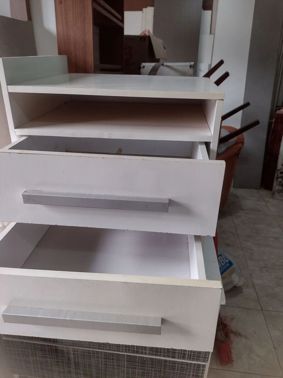CRIADO MUDO Branco  - Foto 5