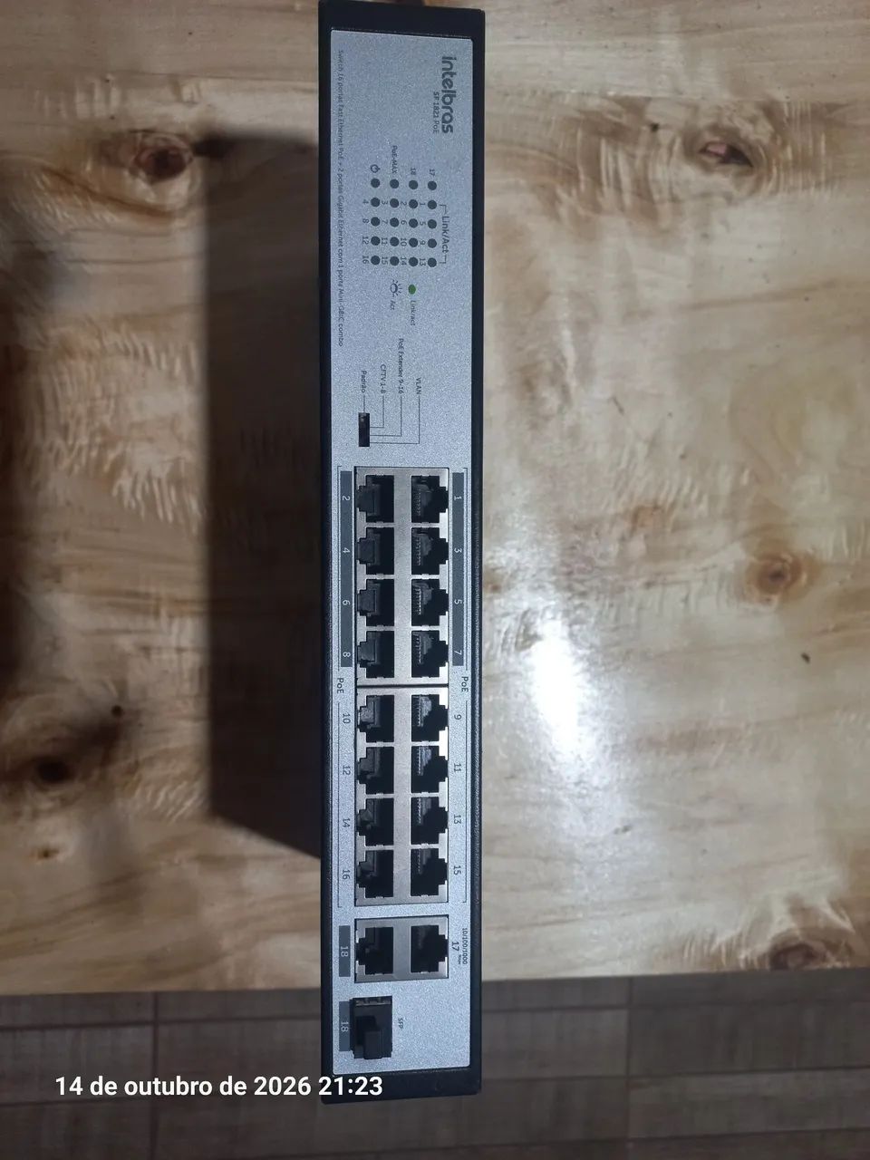 Switch Intelbras SF 1821 PoE - Foto 2