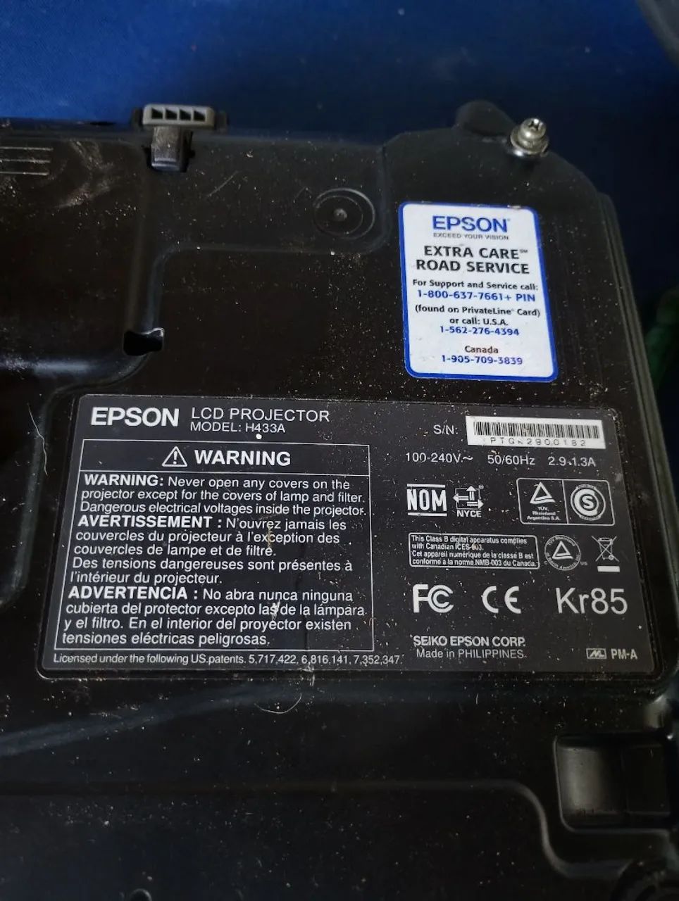 Vendo projetor Epson 220v com lâmpada Nova. - Foto 3