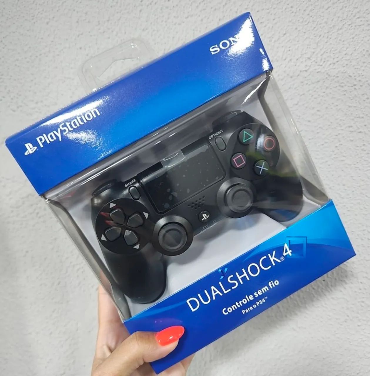 Controle Ps4 Bluetooth DualShock (PC, celular, notebook) - Foto 3