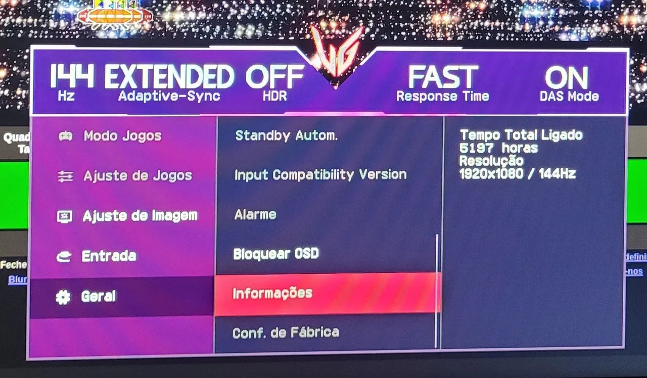 Monitor lg ultragear 144hz 24 polegadas  - Foto 3