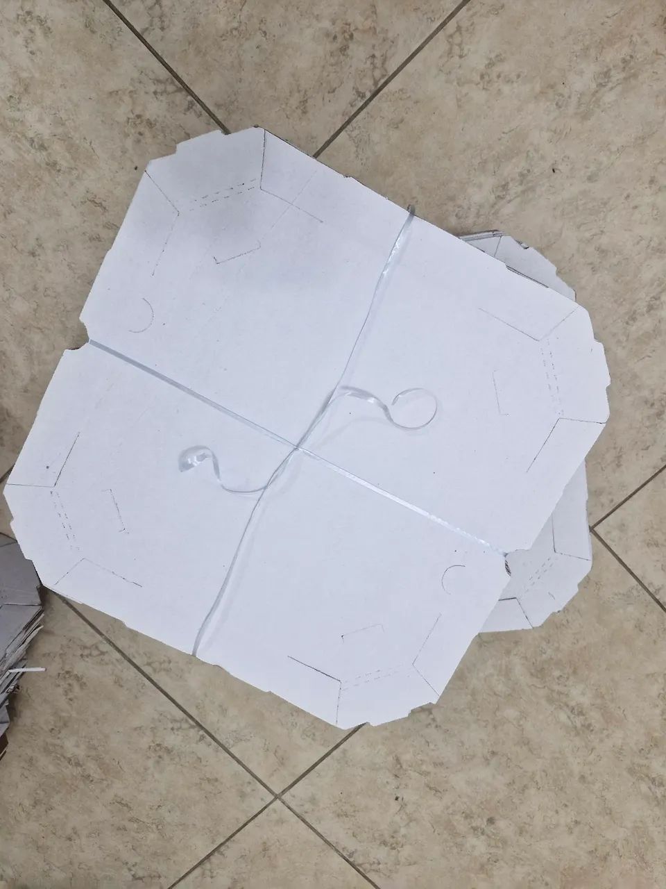 Caixas de papelão, modelo pizza - Foto 4