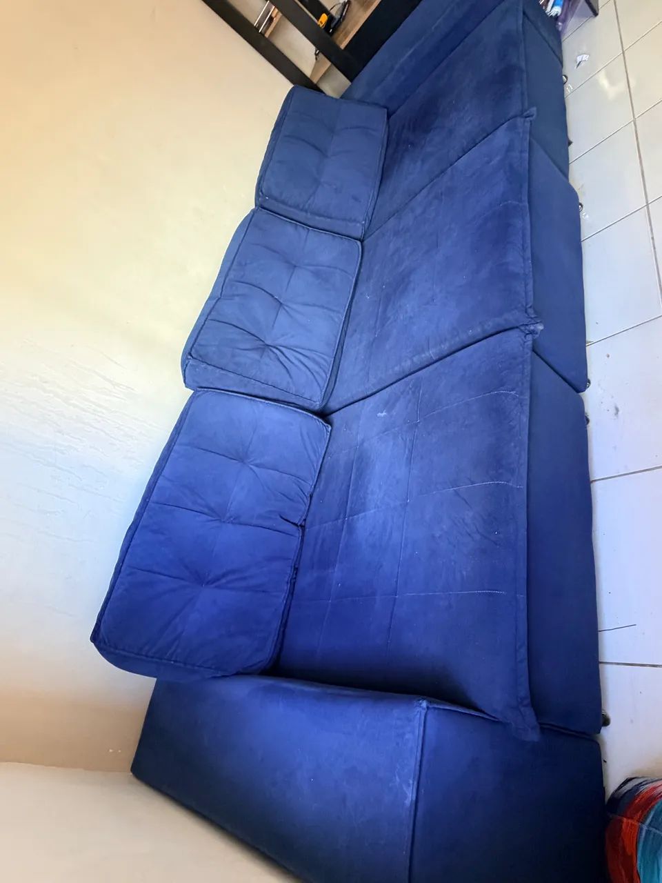 SOFÁ-CAMA RETRÁTIL 3,20M PRA VENDER LOGO - Foto 4