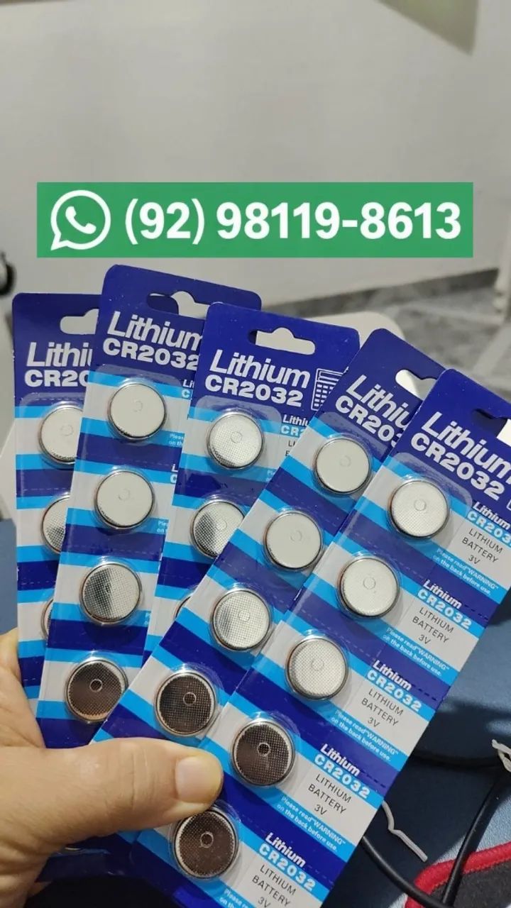 Bateria CR2032 Cartela com 05