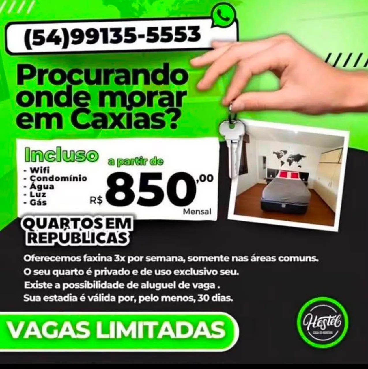 ?Aluguel de Quartos 