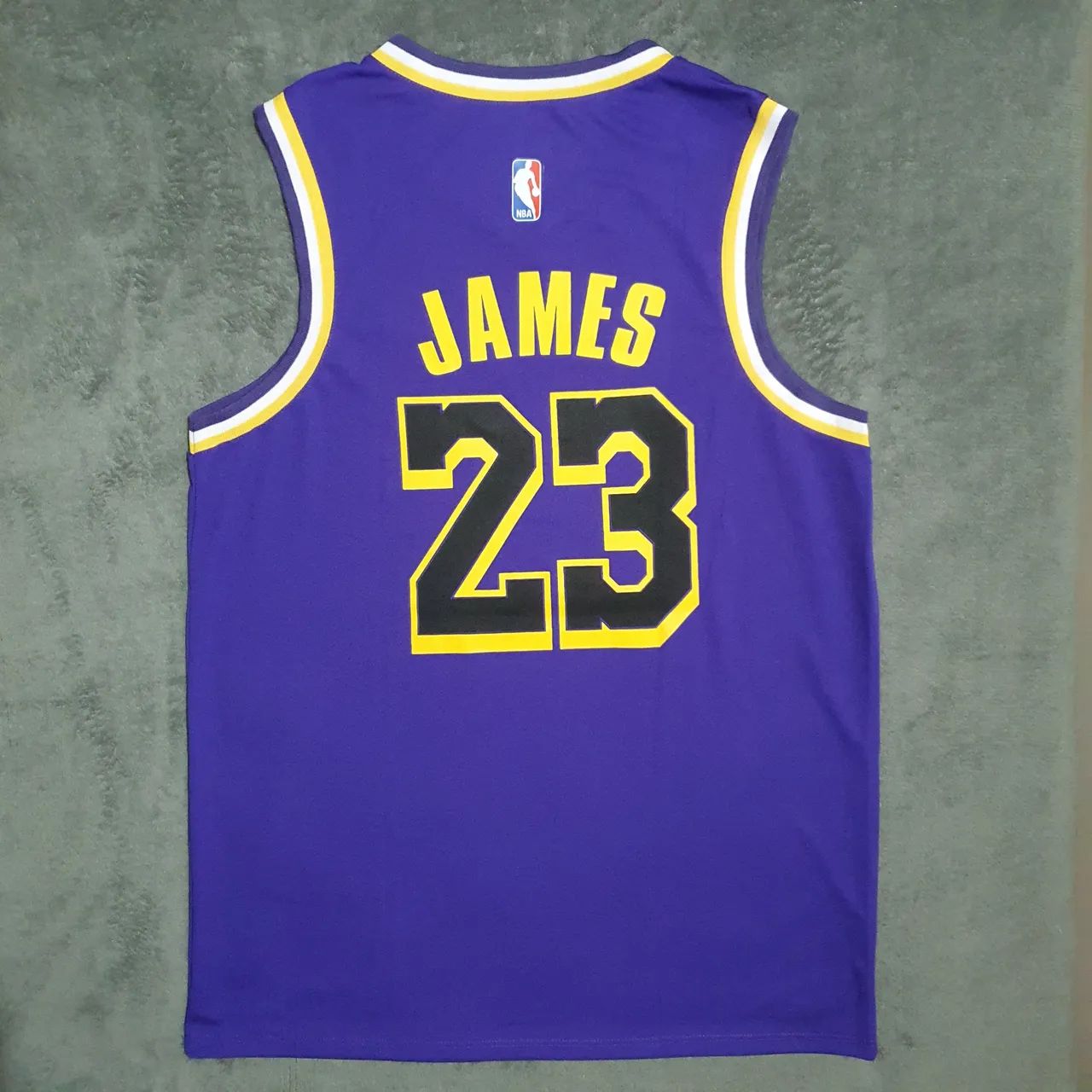 【海外Lサイズ】RLPC ＮＺ・キウィズ '24 バスケットボールシャツ Camiseta Basquete Los Angeles Lakers Roxa - Roupas - Cobilândia