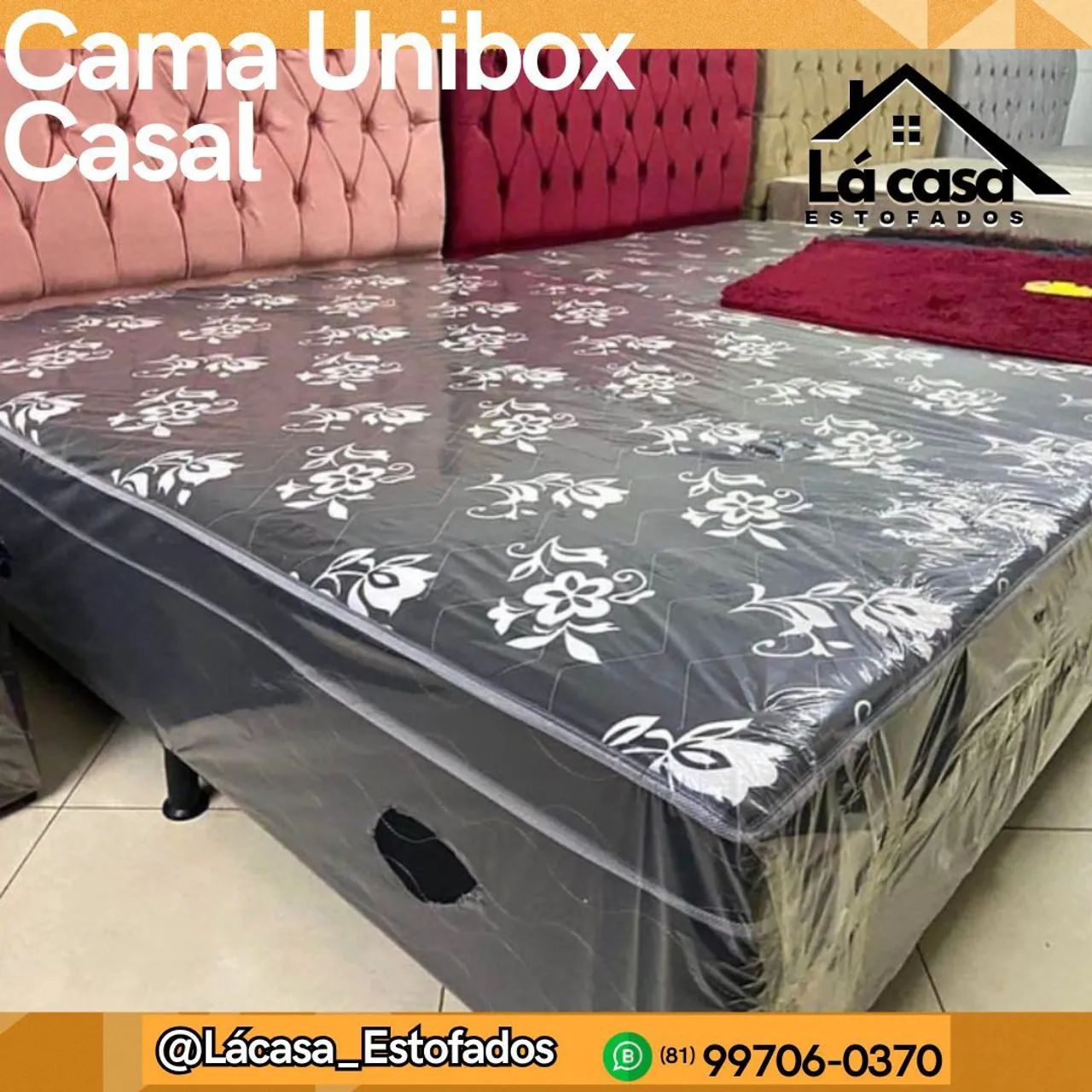 Cama box casal PROMOÇÃO!