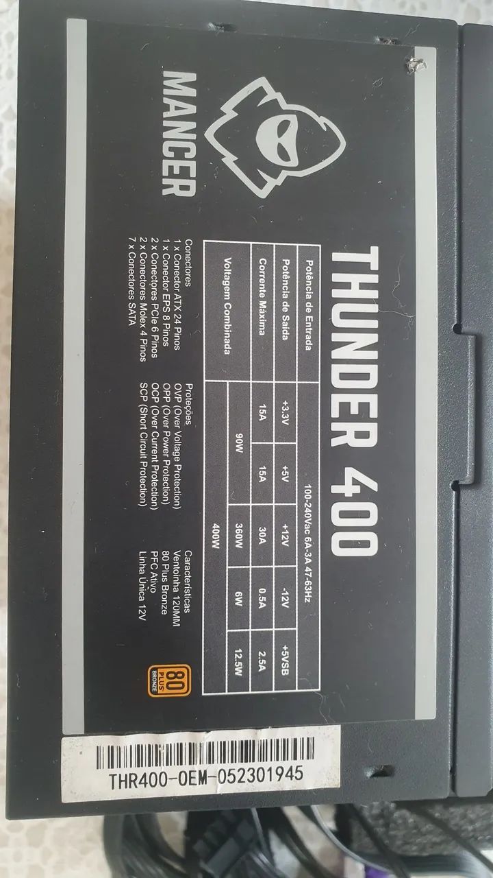 Placa de vídeo, fonte atx e RAM Ddr4  - Foto 2