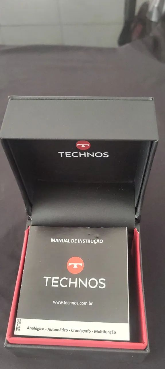 Relógio Masculino Analógico Technos com Pulseira de Couro - Foto 4