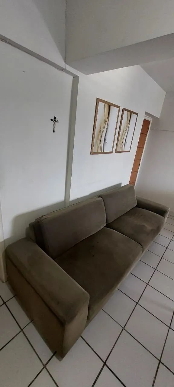 Sofá 4 lugares usado - Comprado na Loja Jacaúna  - Foto 2