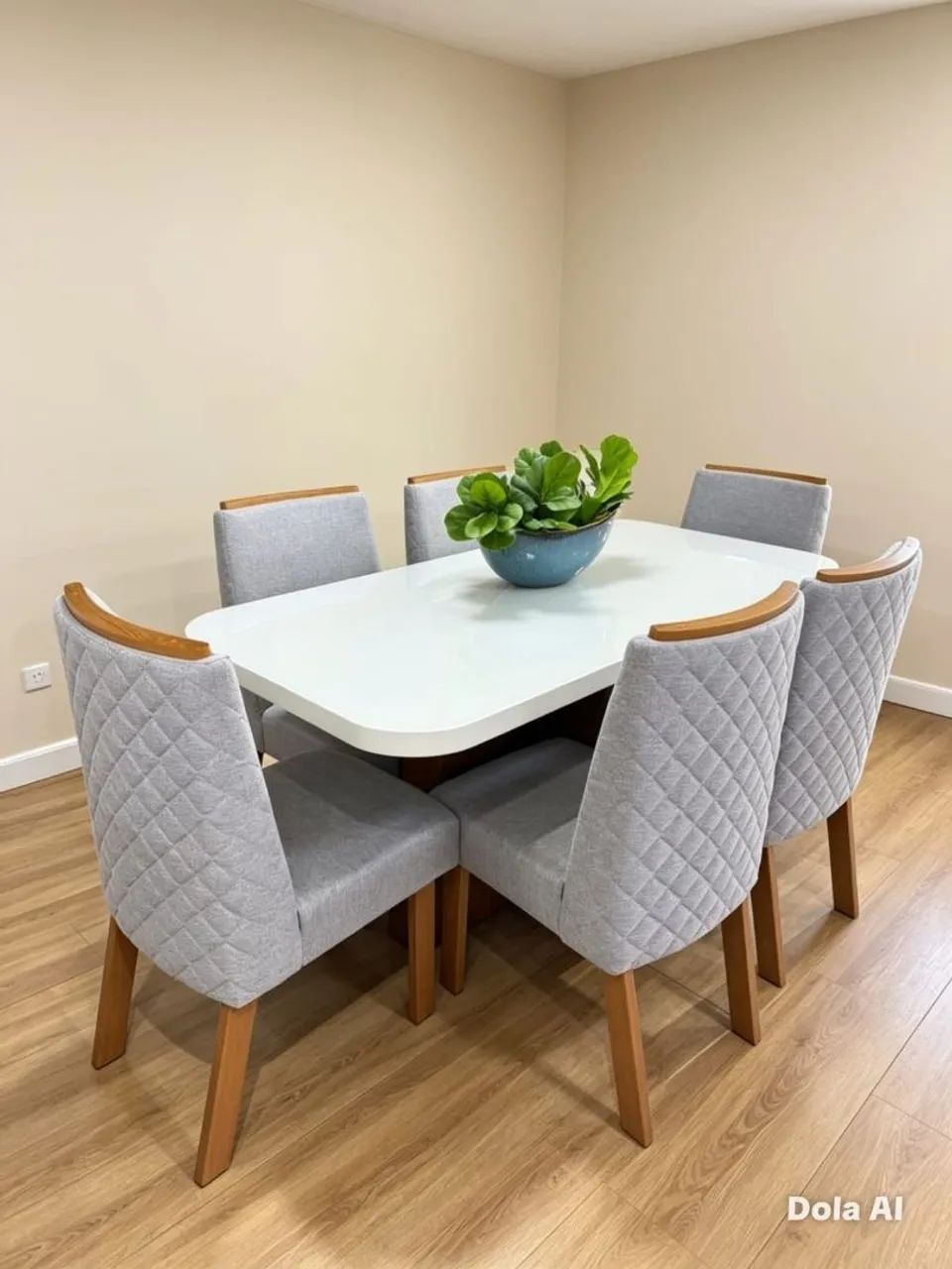 Mesa com 6 cadeiras novas - Entrega em 24h - Foto 2