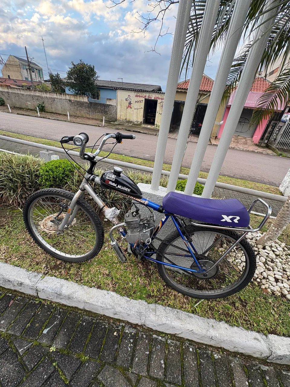 VENDO MOTORIZADA COMPLETINHA 80cc  - Foto 3