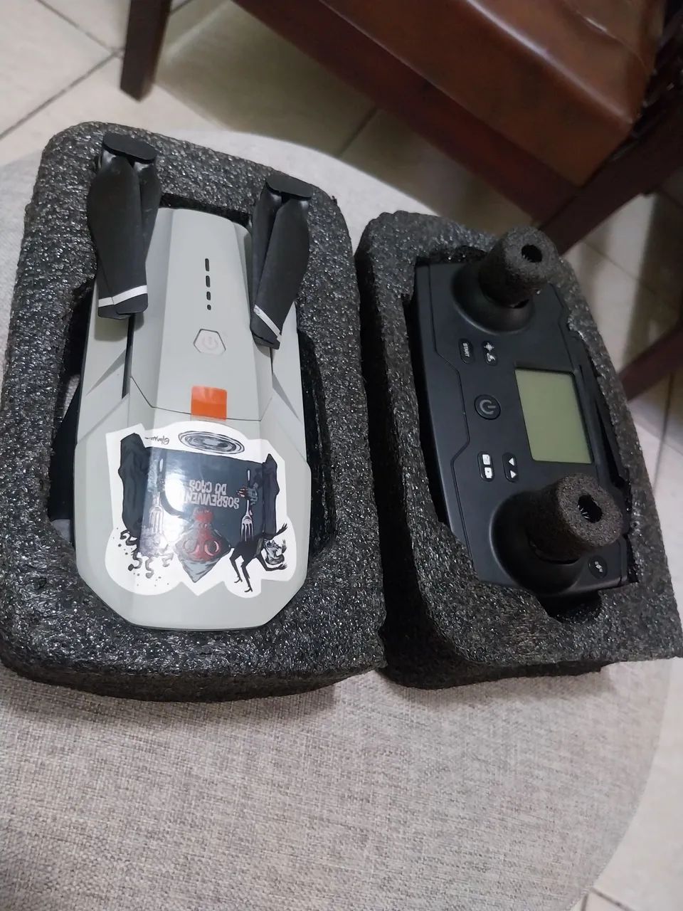 Drone kf102 com gps usado apenas 1 vezes valor 900,00 - Foto 2