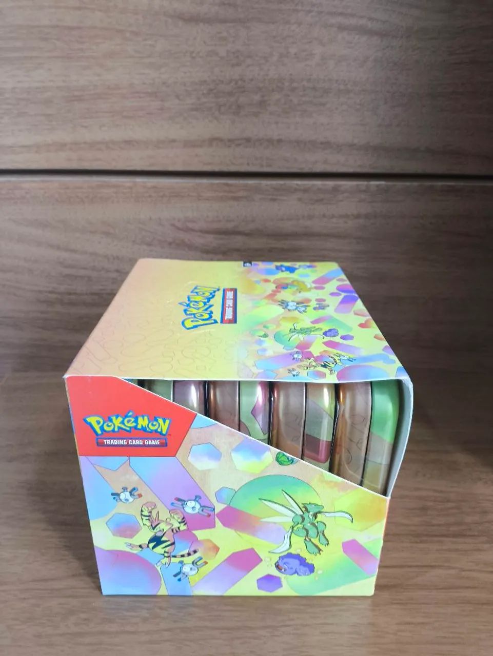 BOX lacrada de latinha coleção 151 pokémon! - Foto 3