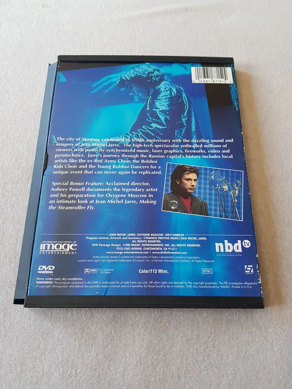 Dvd show - Jean Michel Jarre - Oxygene Moscow - Foto 2