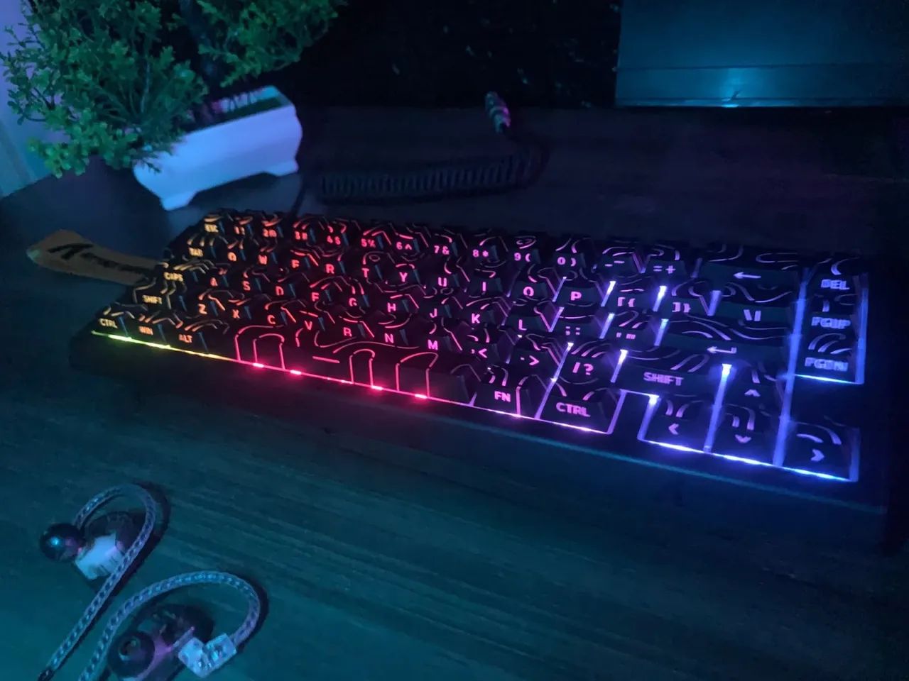 Teclado Magnético Attack Shark X68HE - Foto 5