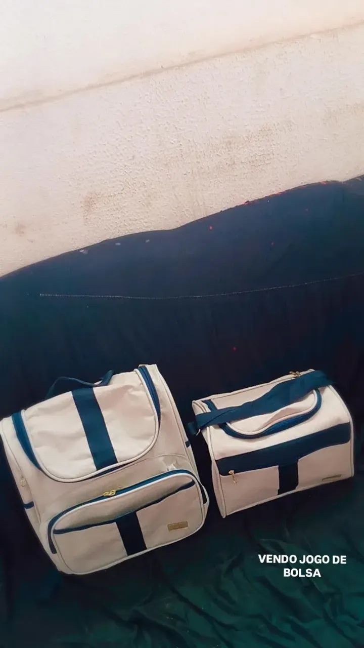 JOGO DE BOLSA MATERNIDADE DE MENINO  - Foto 2