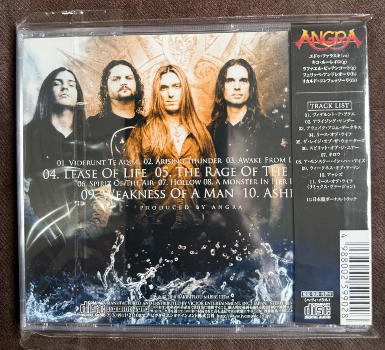 CD Angra - Aqua - Japonês  - Foto 3