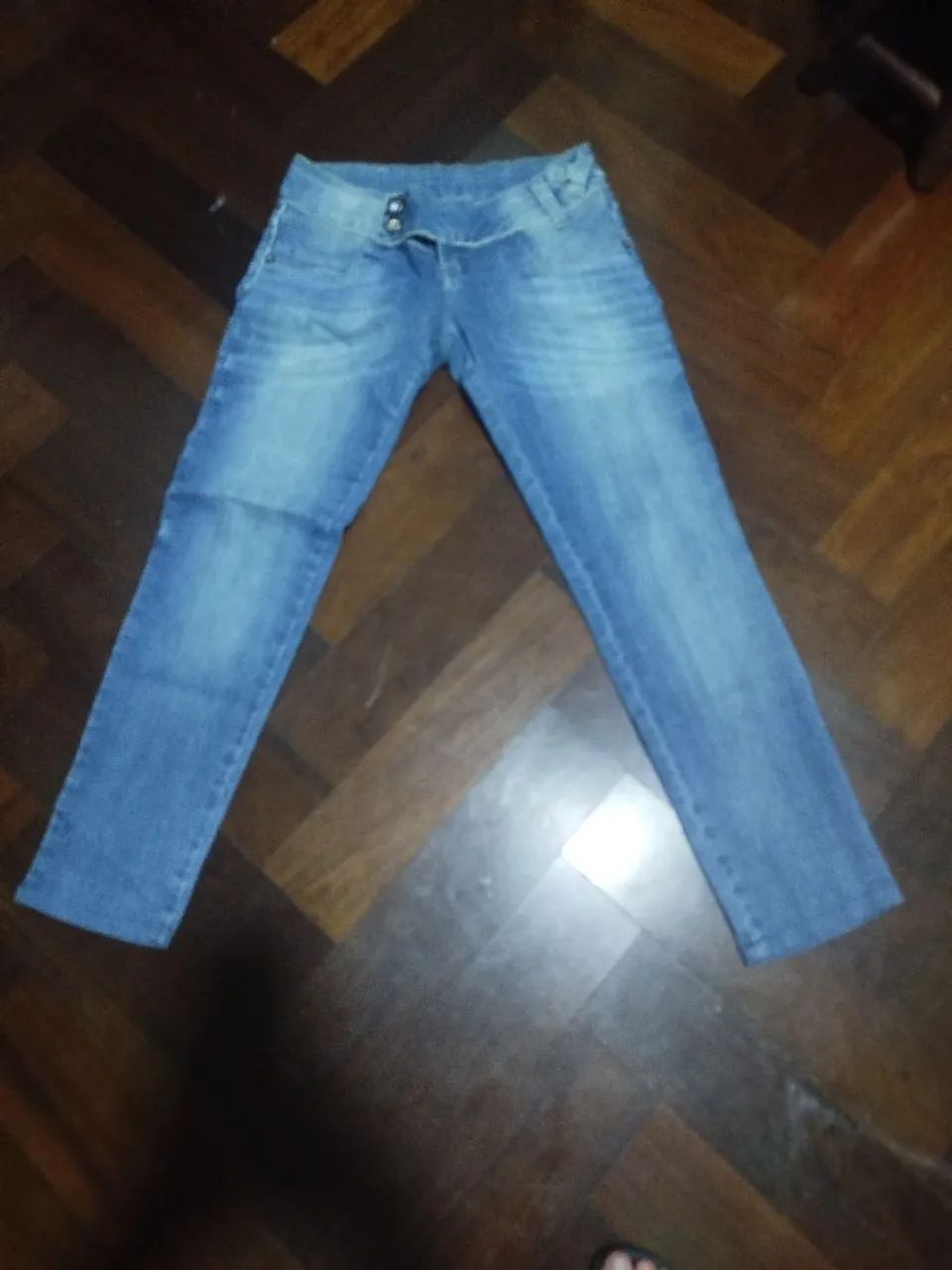 Calça de cintura baixa y2k - Foto 4