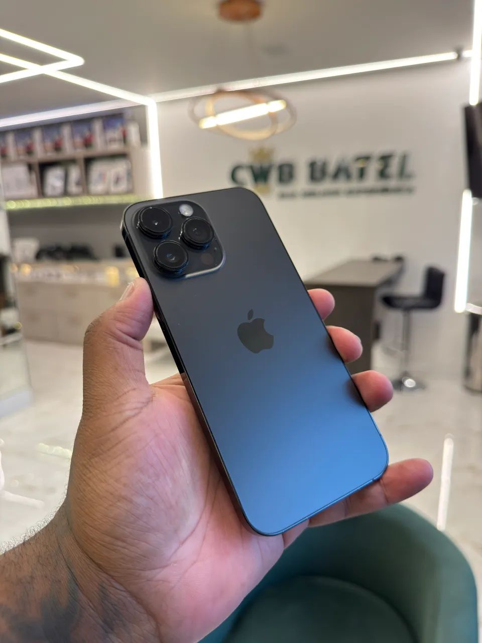 iPhone 14 Pro Max 128Gb Preto Bateria 82% - Usado - Foto 2
