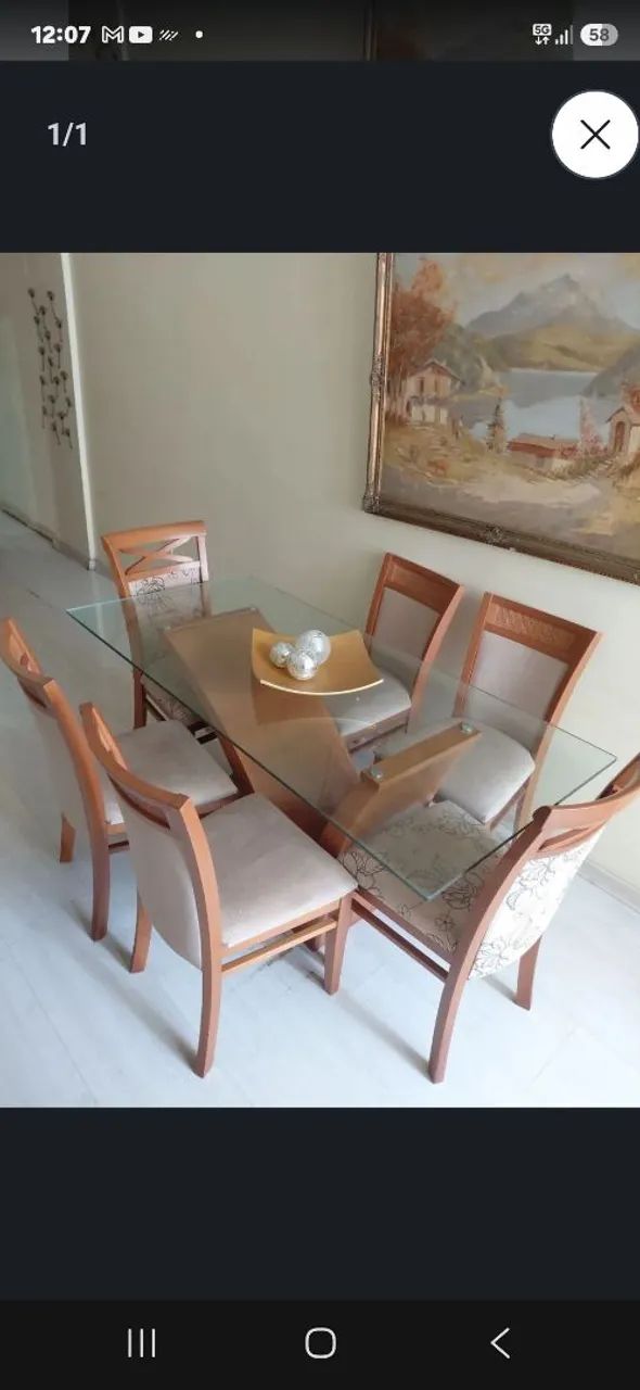 Mesa de madeira 
