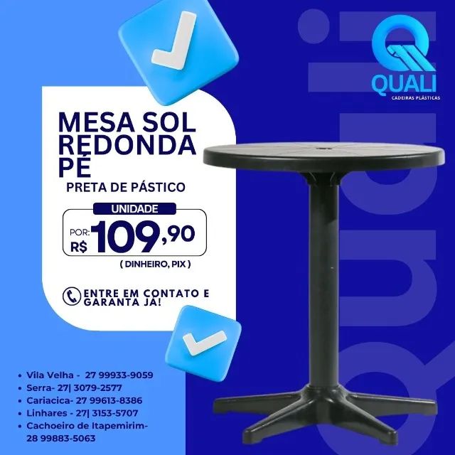 MESA SOL DESMONTAVEL