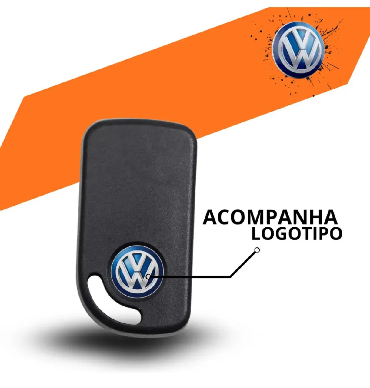 Chave Canivete Seca Vw Gol Voyage Fox Polo Jetta Original - Foto 3