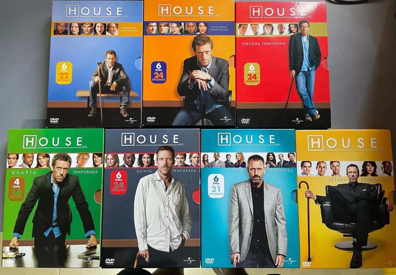 DVDs House - 8 Temporadas - Foto 2