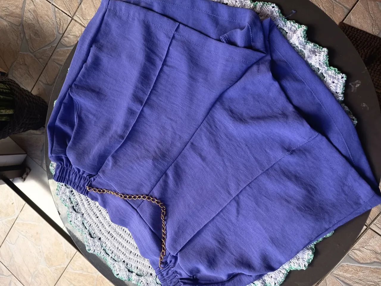 Short roxo  - Foto 3