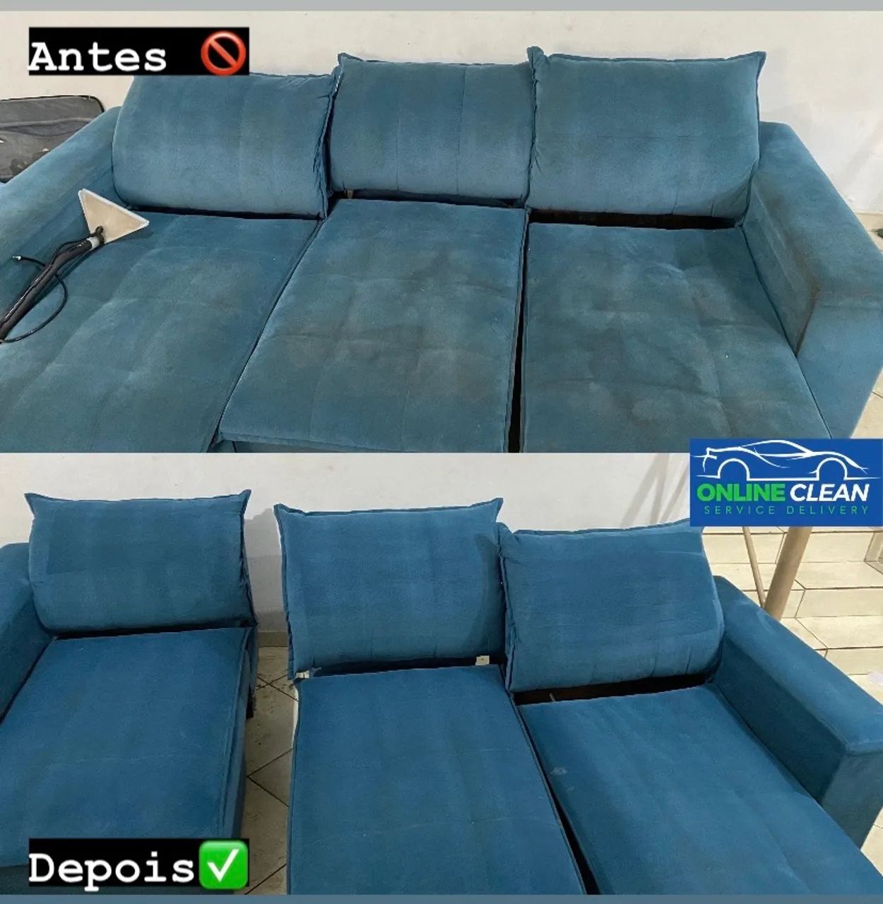 Limpeza de sofá  - Foto 3