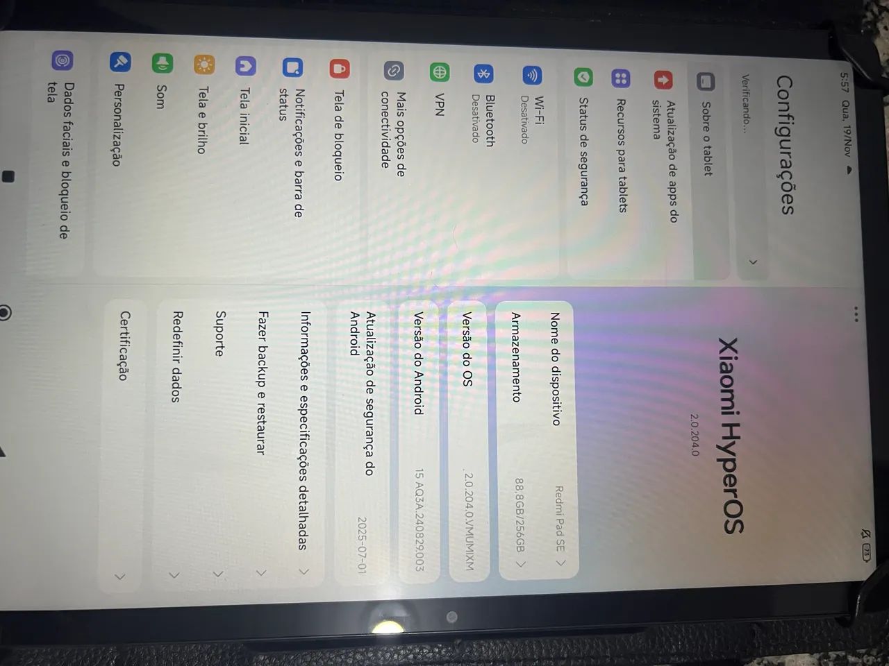 Table Xiaomi redmi se com 8de ram 256gb - Foto 2