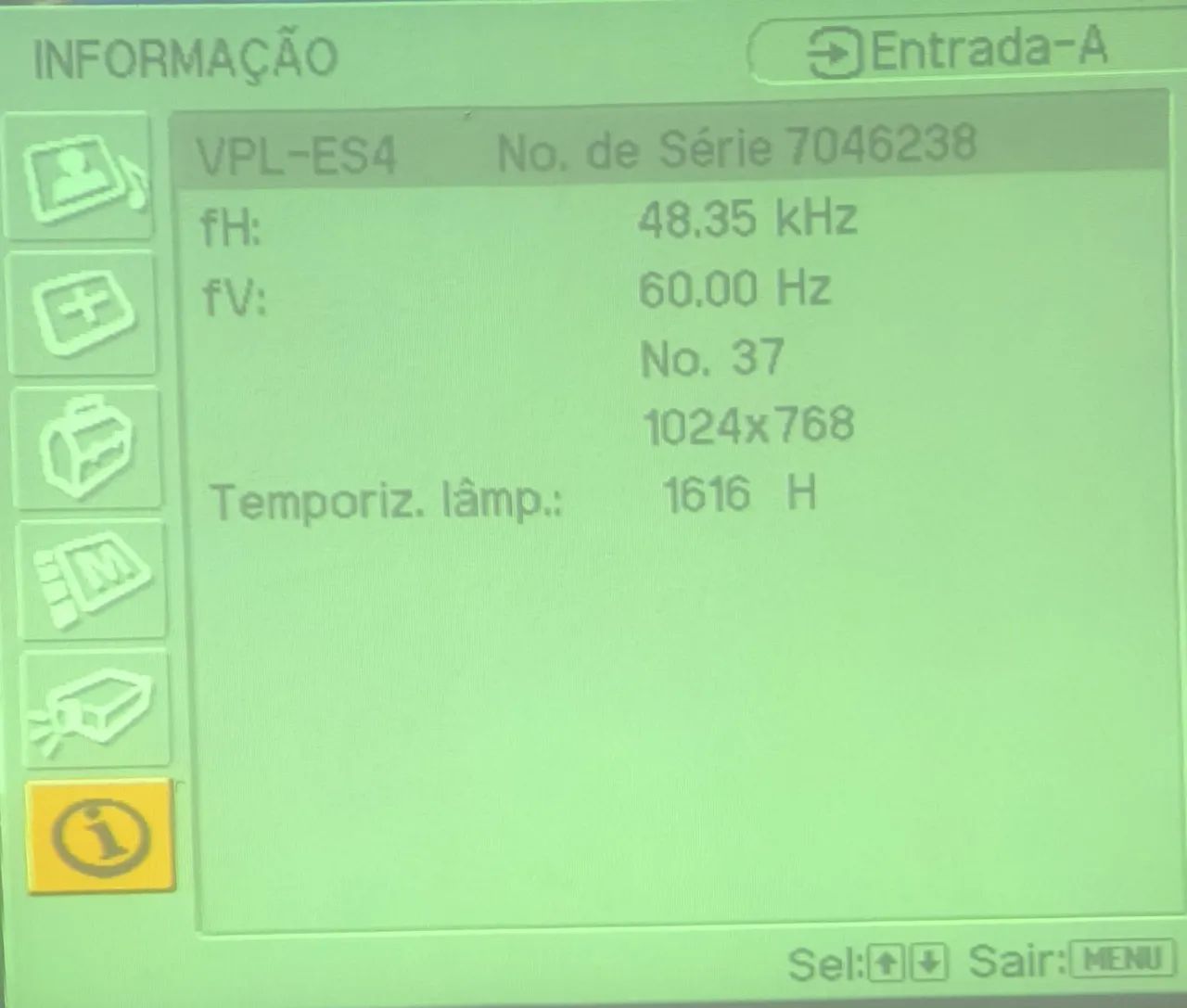 Projetor SONY VPL ES4 - Foto 2
