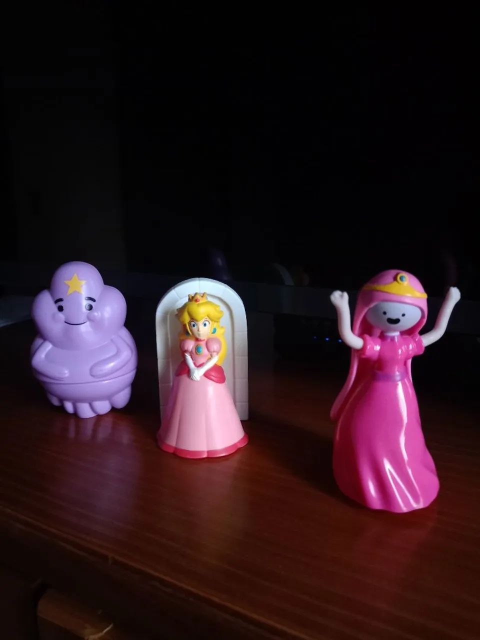 Lote: Princesa Caroço, Princesa Jujuba e Princesa Peach Mário...