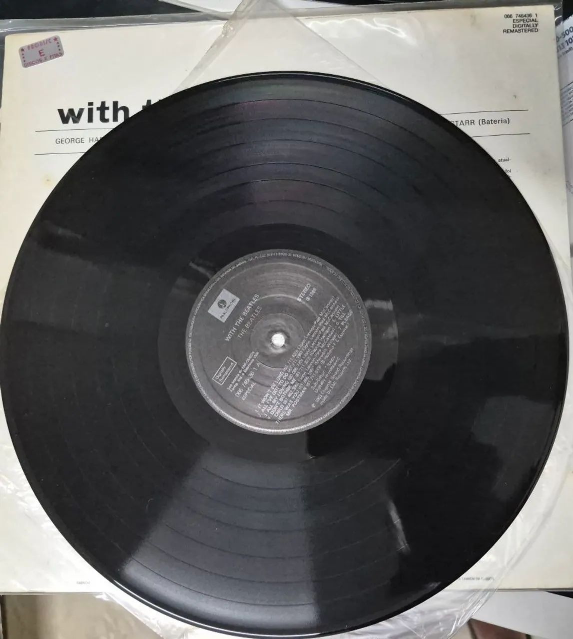 LP Vinil With The Beatles, 1988 - Foto 3