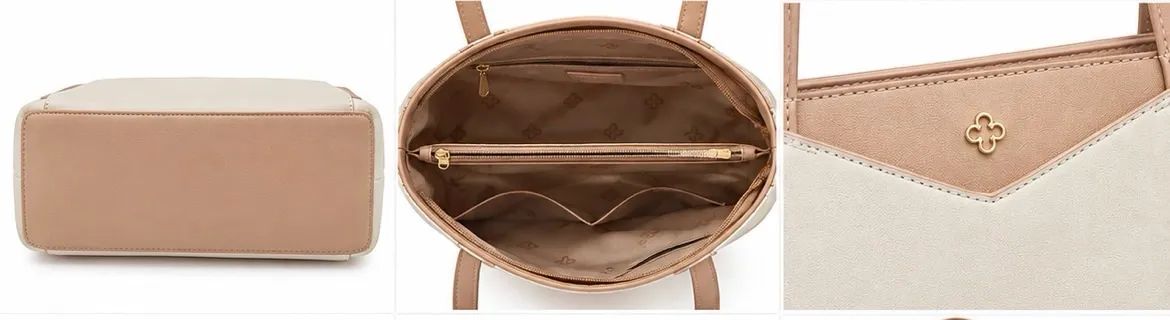 Off-white rosado / BOLSA OFF WHITE ROSADO CAPODARTE. - Foto 4