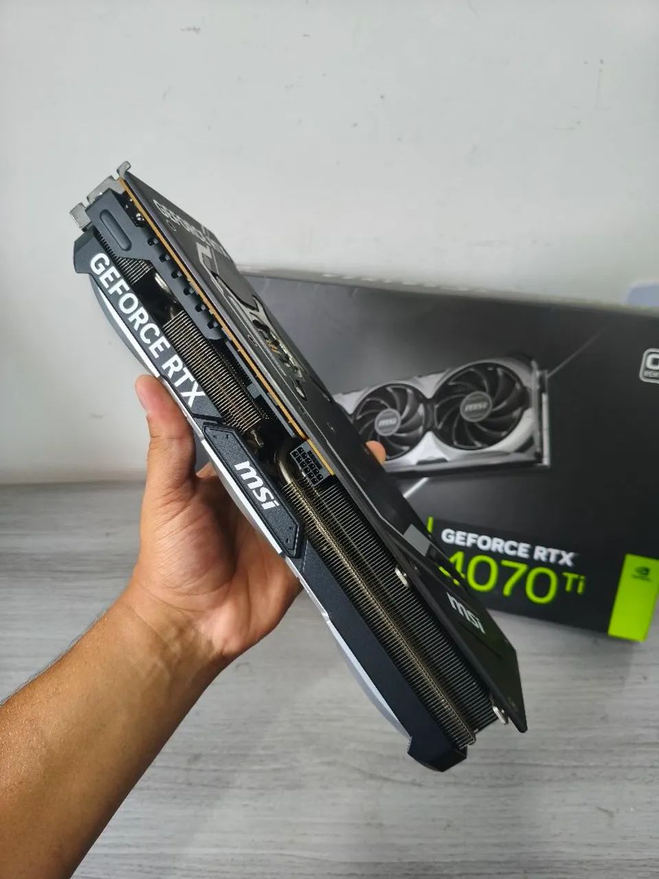 RTX 4070TI 12GB MSI VENTUS 3X  - Foto 3