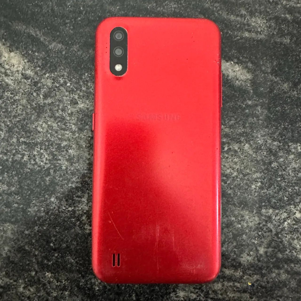 Samsung A01 trincado funcionando normalmente - Foto 3