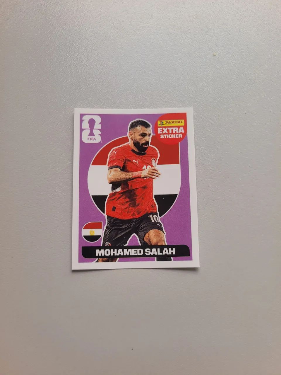 Figurinha legend do Mohamed Salah