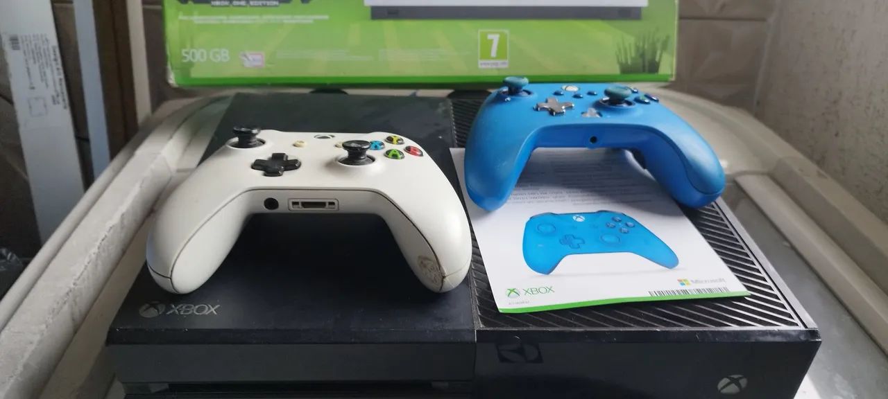 ?Console Xbox One 500GB Linha mini craft (100% original) - Foto 4