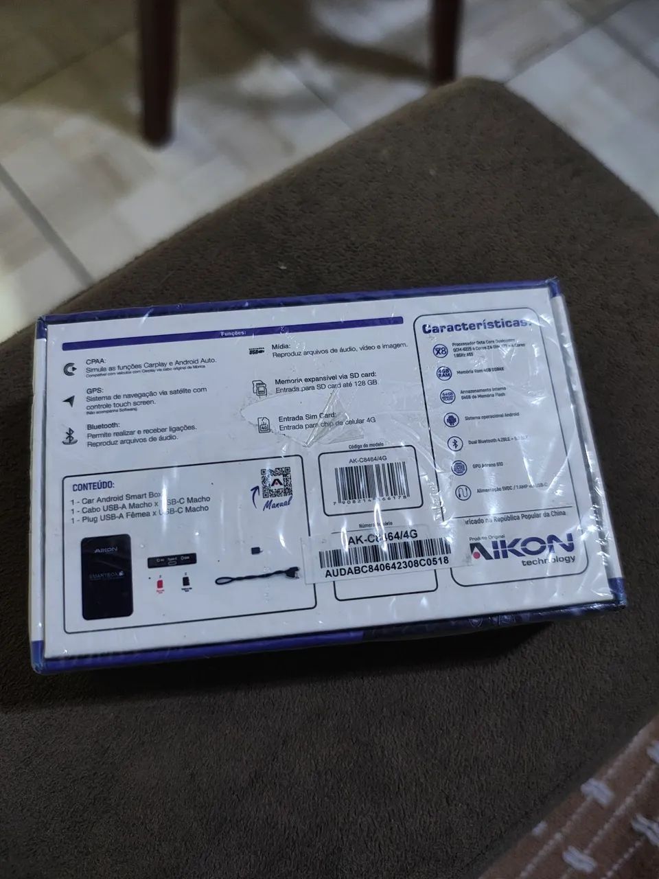 Smart box (transforma sua multimídia em tv smart com YouTube, Netflix, GPS e mais......... - Foto 2