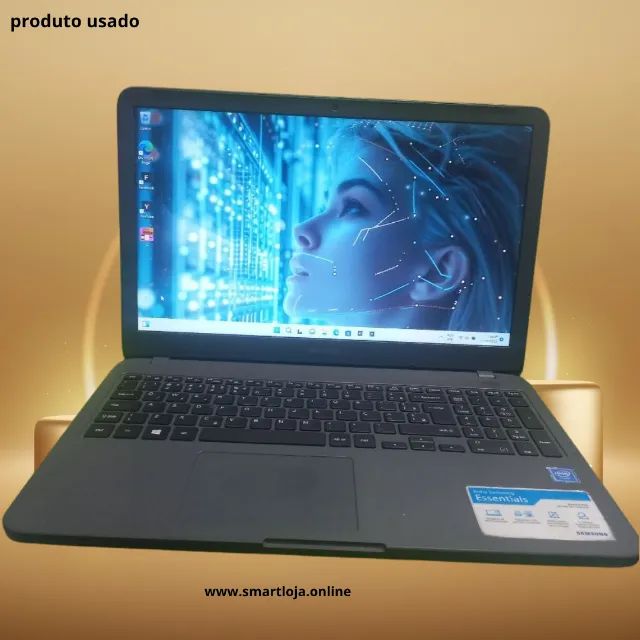 Notebook Samsung Essentials NP350XAA - SSD 120GB, 4GB RAM - Foto 4