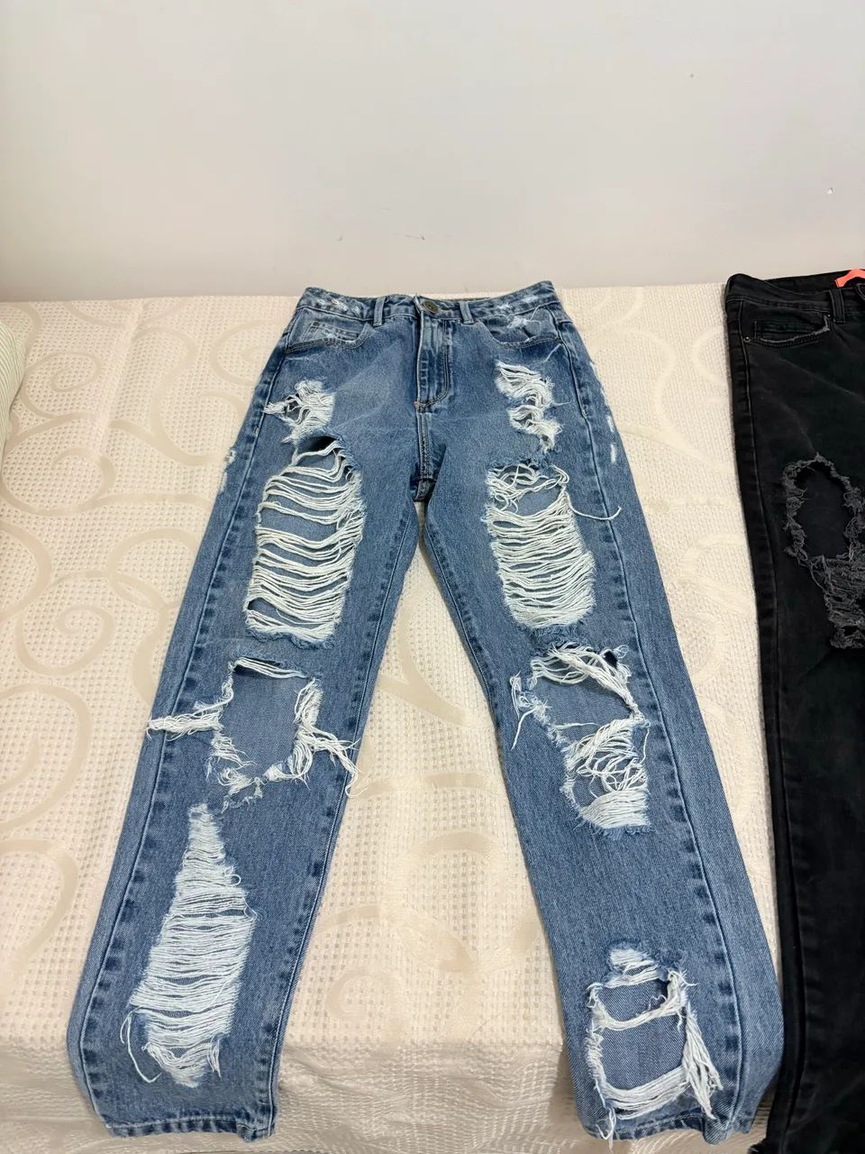 Calça jeans feminina tamanho 34 - Foto 5