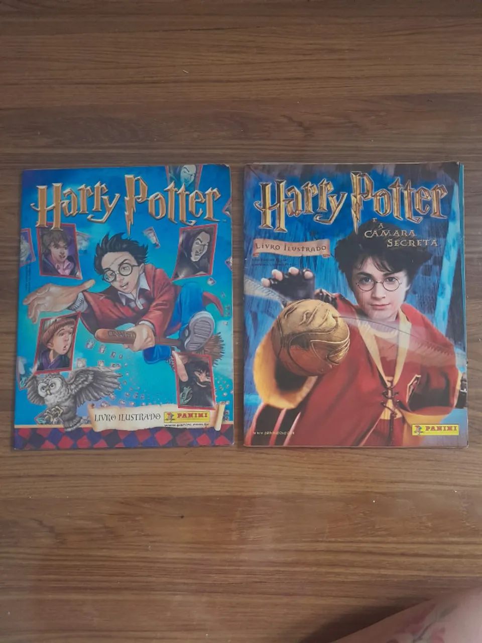 Álbuns de Figurinhas Harry Potter 2001, e a Câmara Secreta 2002