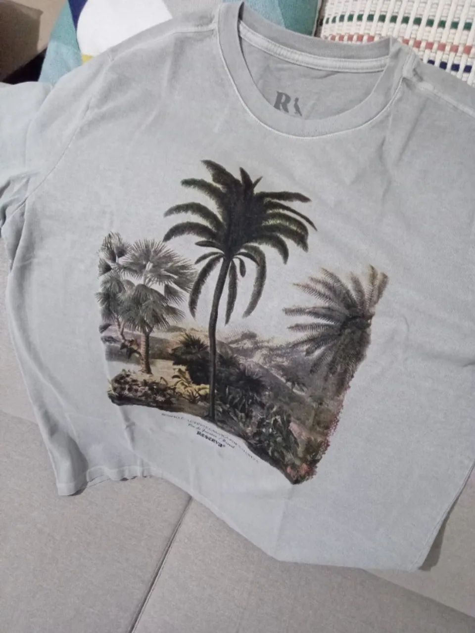 Camiseta reserva Cinza Tam. G