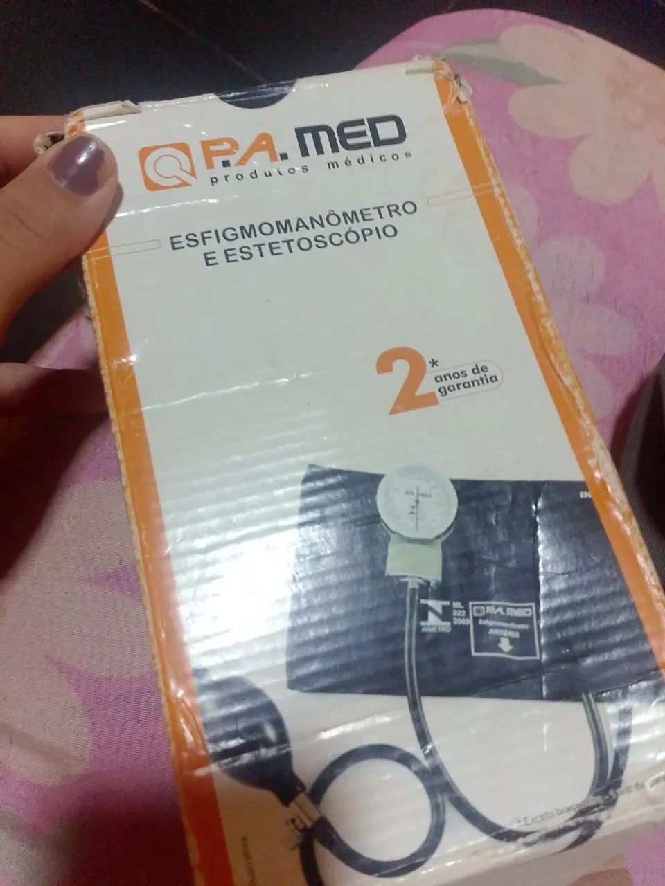 Kit de estetoscópio e esfigmomanômetro. - Foto 3