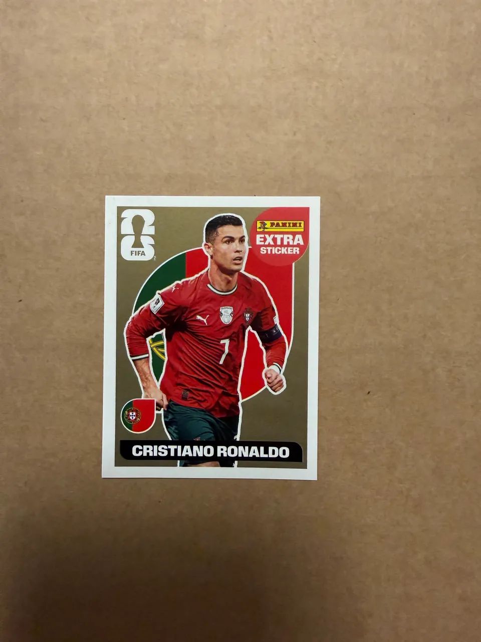Figurinha Legend Cristiano Ronaldo Ouro Panini 2026